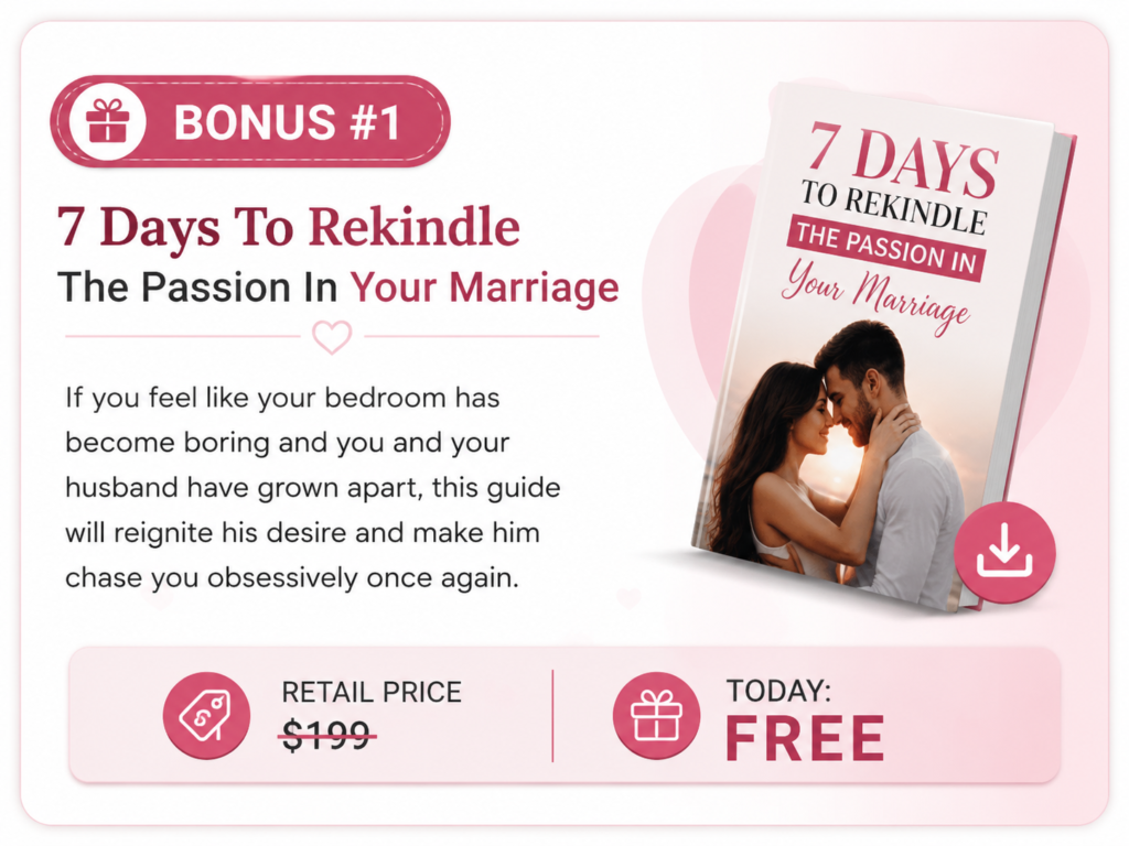 "Bonus relationship guide eBook available free."